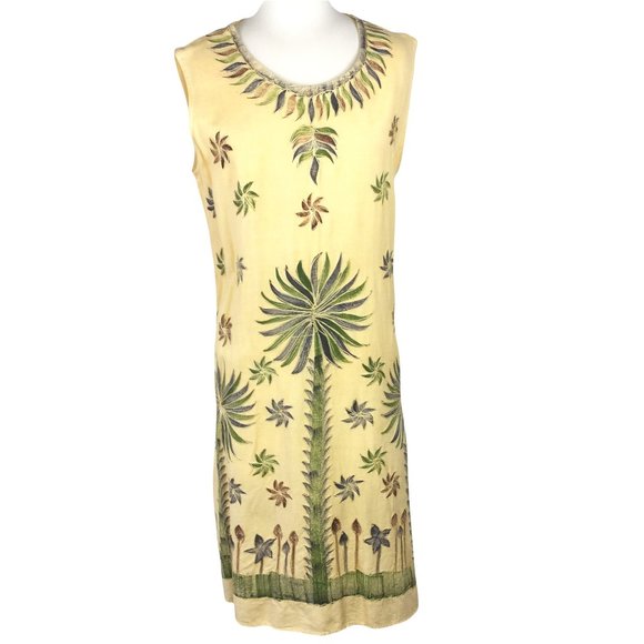 India Boutique Shift, Palm Tree, Free Size,  2/$25 - Picture 1 of 3